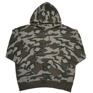 Fashion Nova Hoodie Sweatshirt Camouflage Size XL